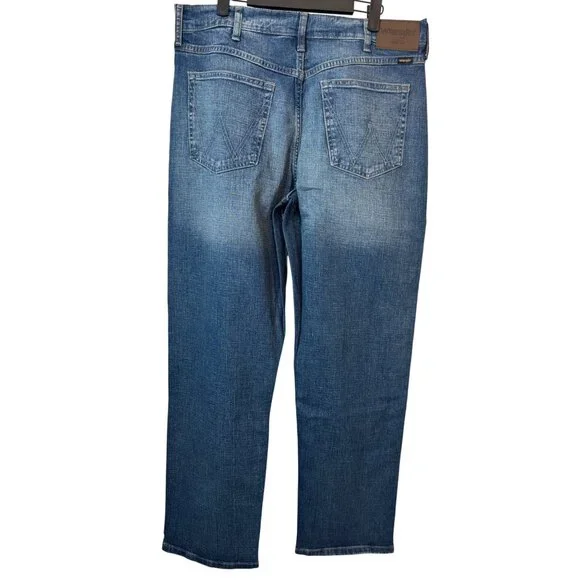 NWT Wrangler 34x30 Mens Relaxed Fit Jeans Blue Denim - Picture 8 of 12
